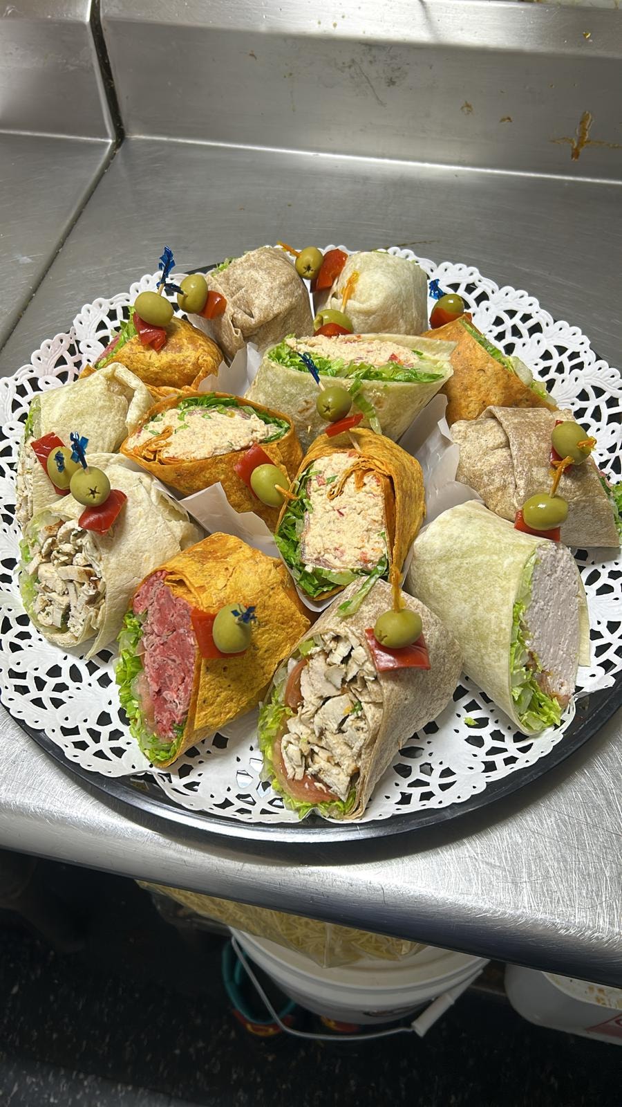 Assorted wraps